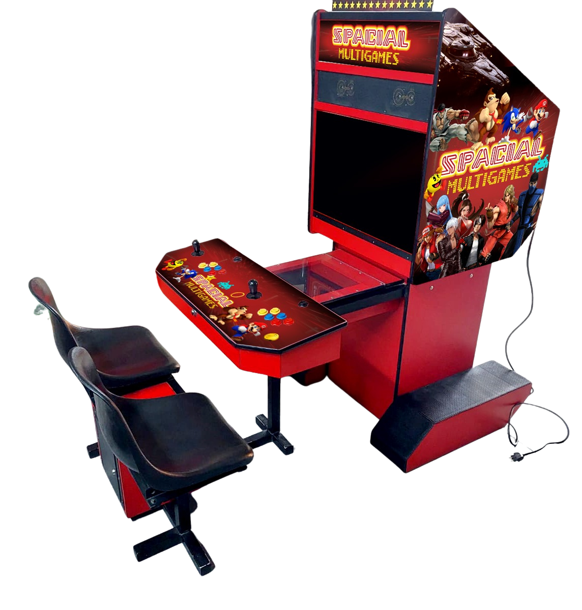 Spacial Multigames - 2.800 Jogos